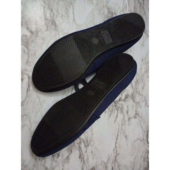 NWT Time and Tru Navy Blue Knit Loafers Size 11 - Picture 6 of 9